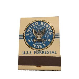 Vintage Matchbook US Navy USS Forrestal The Perfect Promotional Matchbook